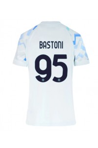 Fotbalové Dres Inter Milan Alessandro Bastoni #95 Dámské Venkovní Oblečení 2025-26 Krátký Rukáv